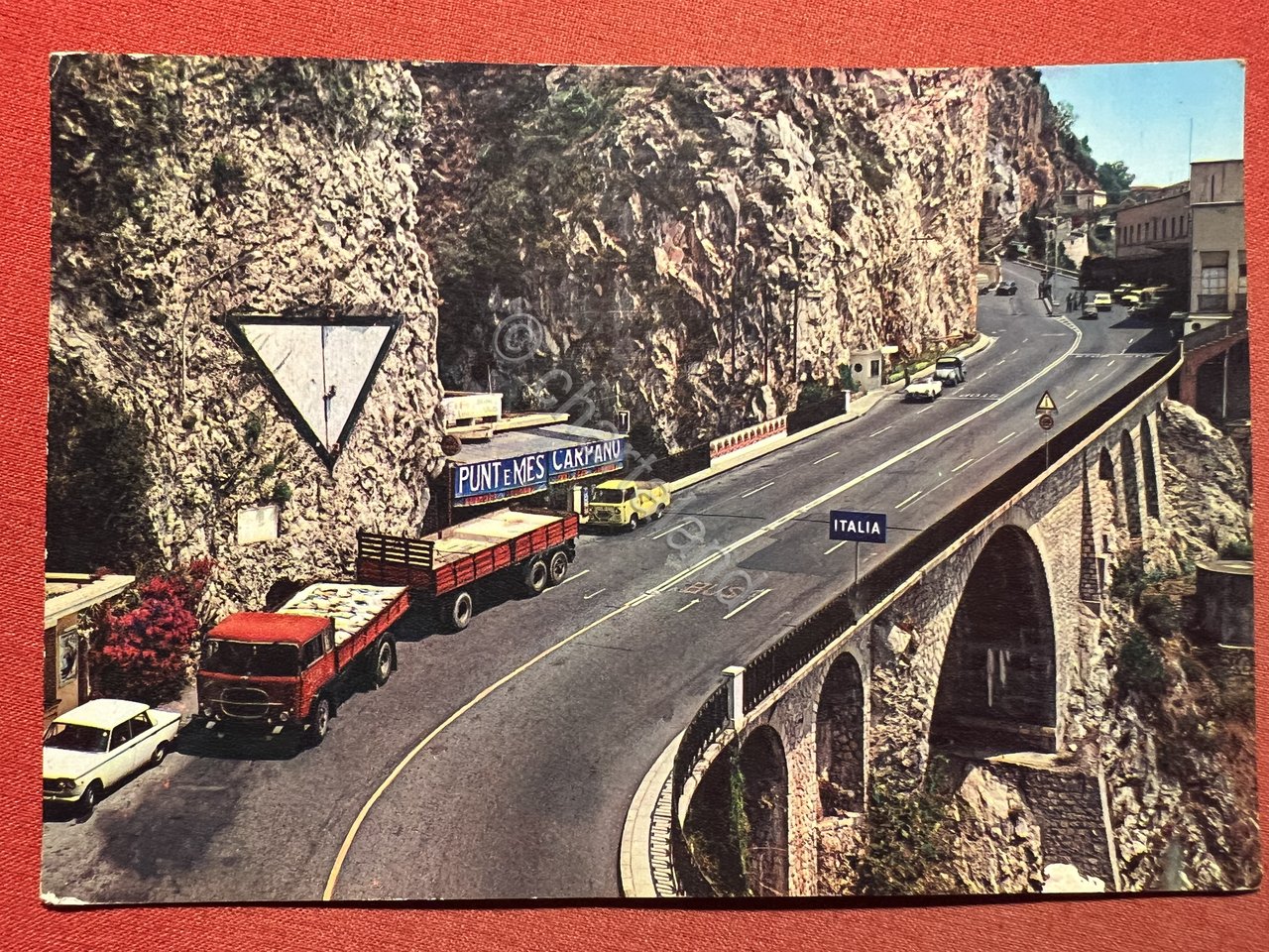 Cartolina - Riviera dei Fiori - Ponte S. Luigi - …