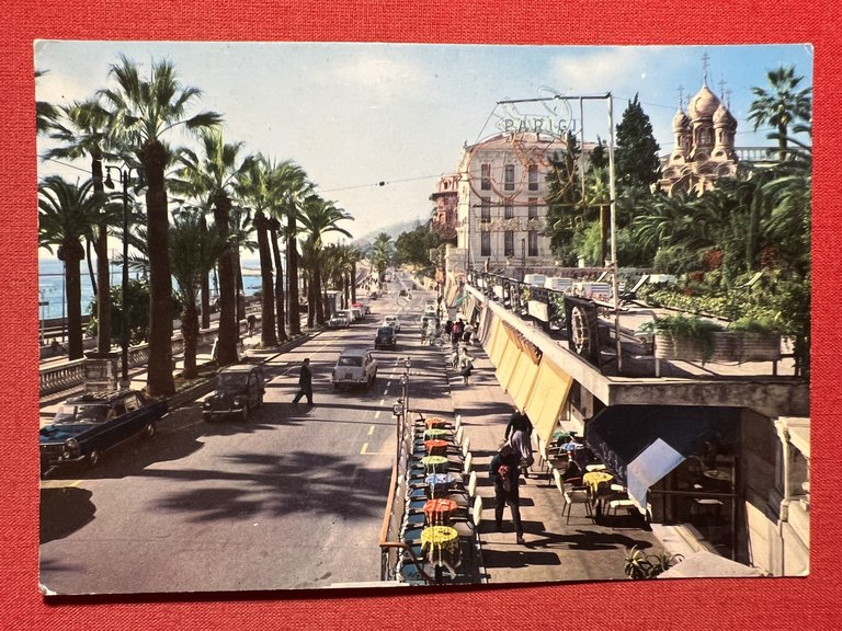 Cartolina - Riviera dei Fiori - Sanremo - Corso Imperatrice …