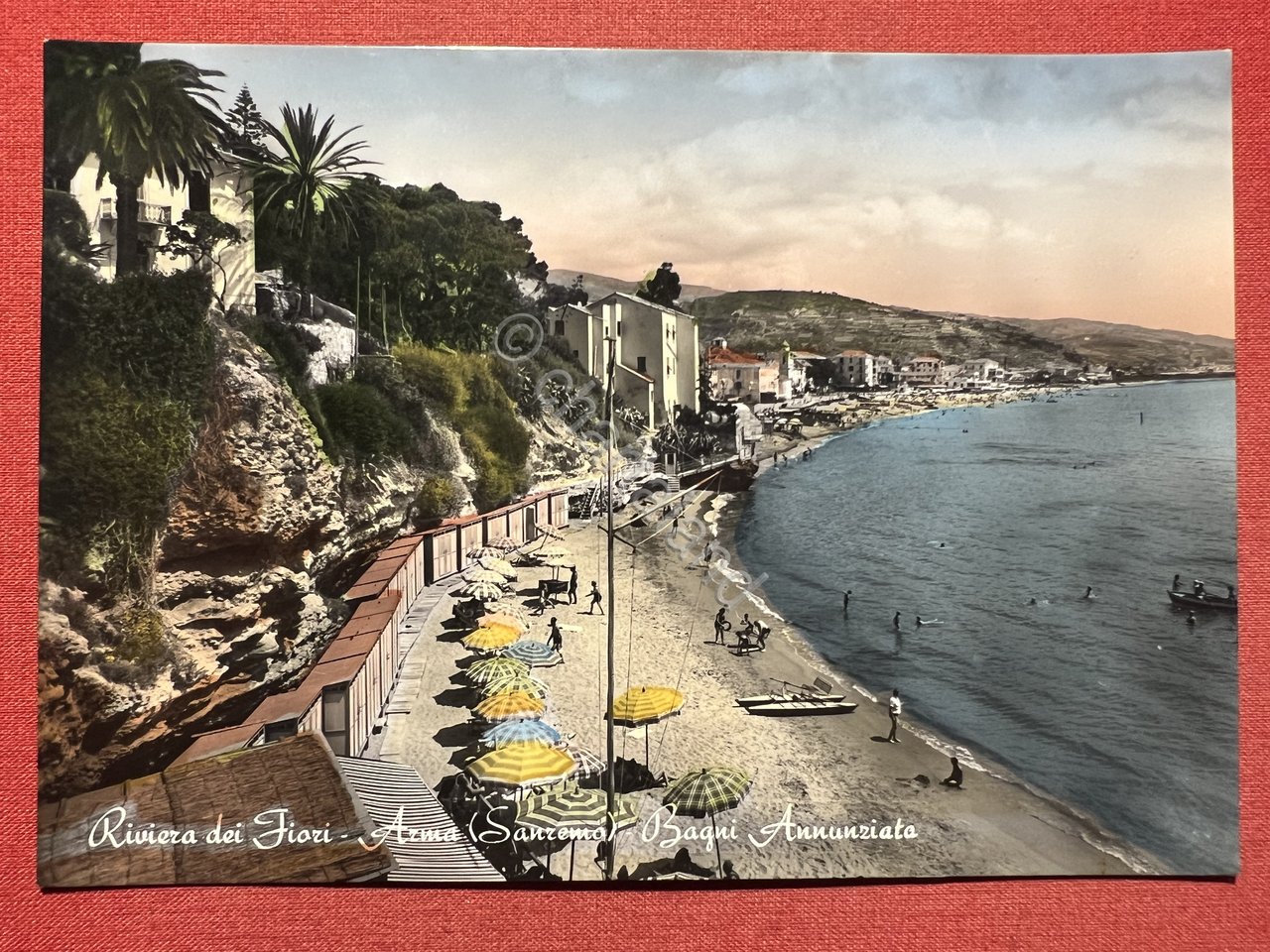 Cartolina - Riviera dei Fiori Arma ( Sanremo ) - …