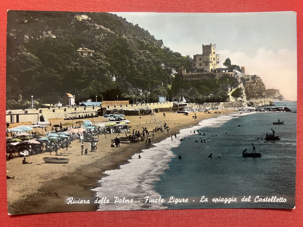 Cartolina - Riviera delle Palme - Finale Ligure - Spiaggia …