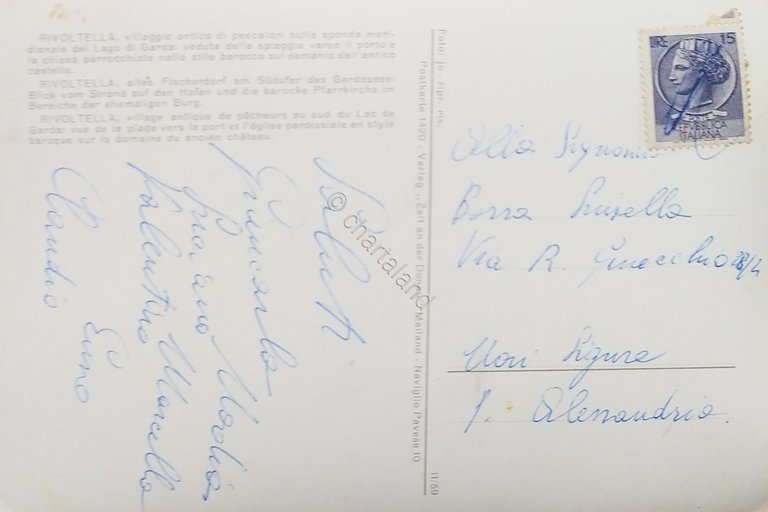 Cartolina - Rivoltella - Villaggio Antico - Lago di Garda …