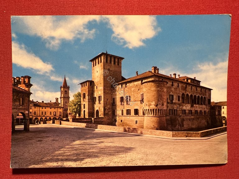 Cartolina - Rocca di Fontanellato ( Parma ) - 1968