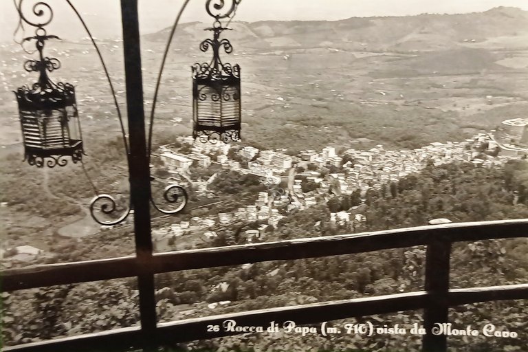 Cartolina - Rocca di Papa vista da Monte Cavo - …