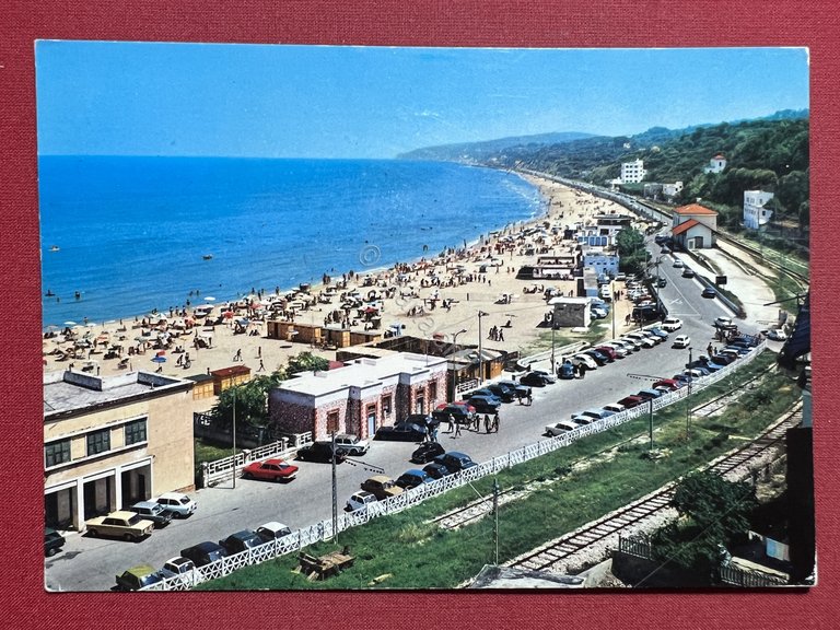 Cartolina - Rodi Garganico ( Foggia ) - La Spiaggia …