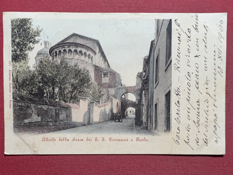 Cartolina - Roma - Abside della Chiesa dei S. S. …