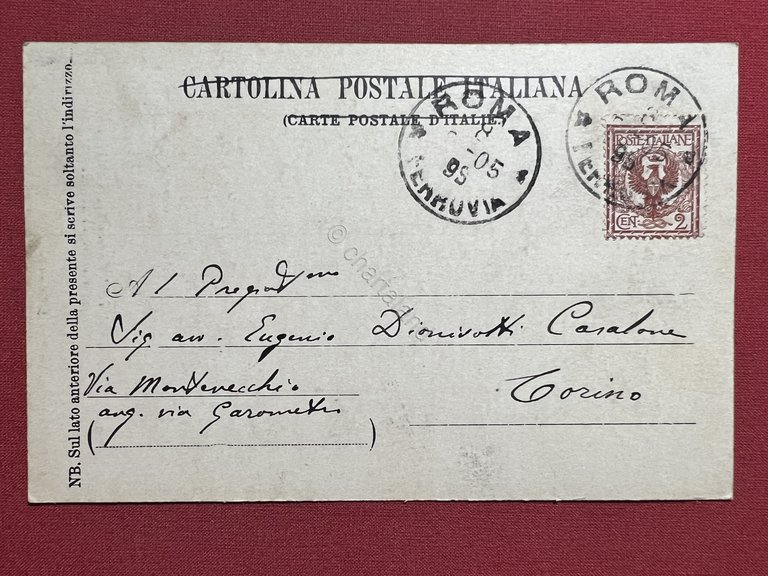 Cartolina - Roma - Antica Porta Asinaria - Mura Aureliane …