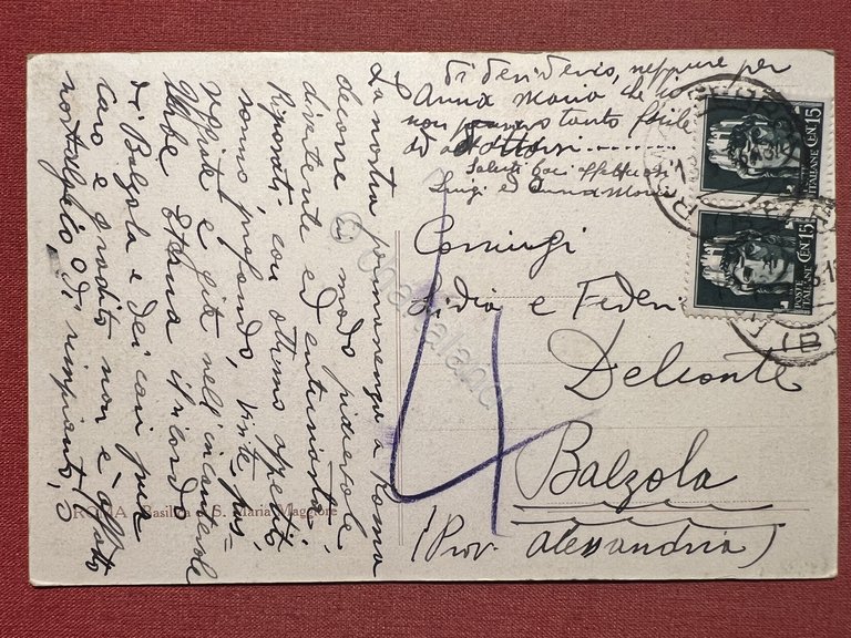 Cartolina - Roma - Basilica di Santa Maria Maggiore - …