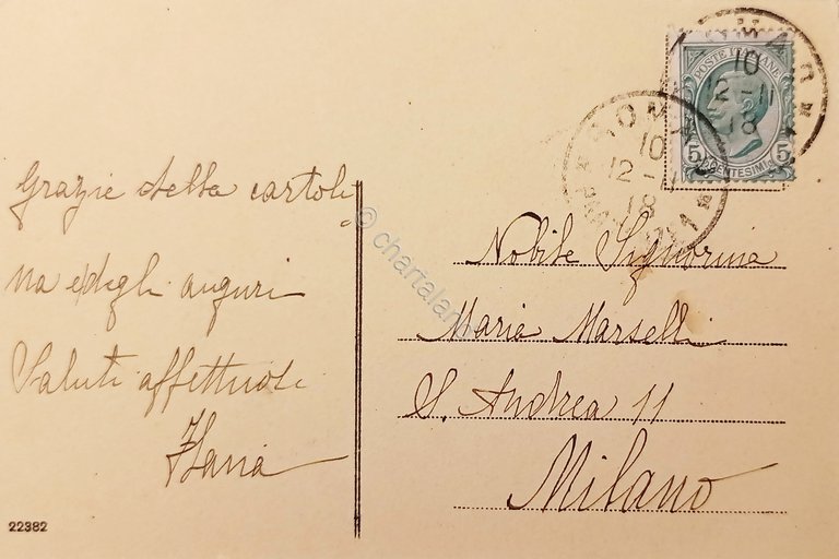 Cartolina - Roma - Corso Umberto I - 1918 | Immagine Gallery 4