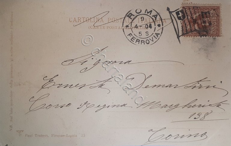 Cartolina - Roma - Foro Romano - 1904