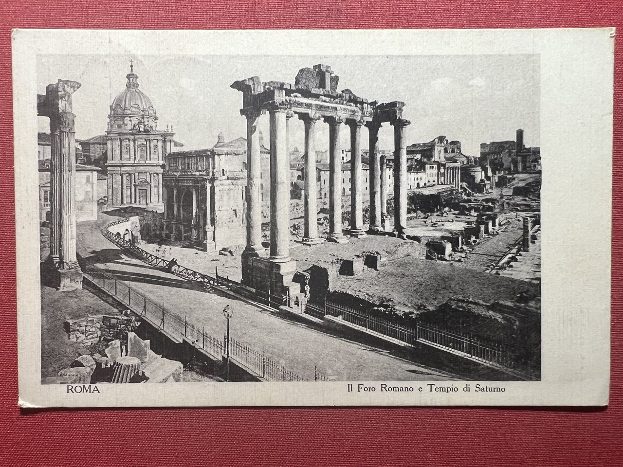 Cartolina - Roma - Il Foro Romano e Tempio di …