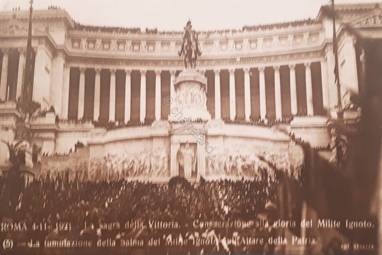 Cartolina - Roma - La sagra della Vittoria - Consacrazione …