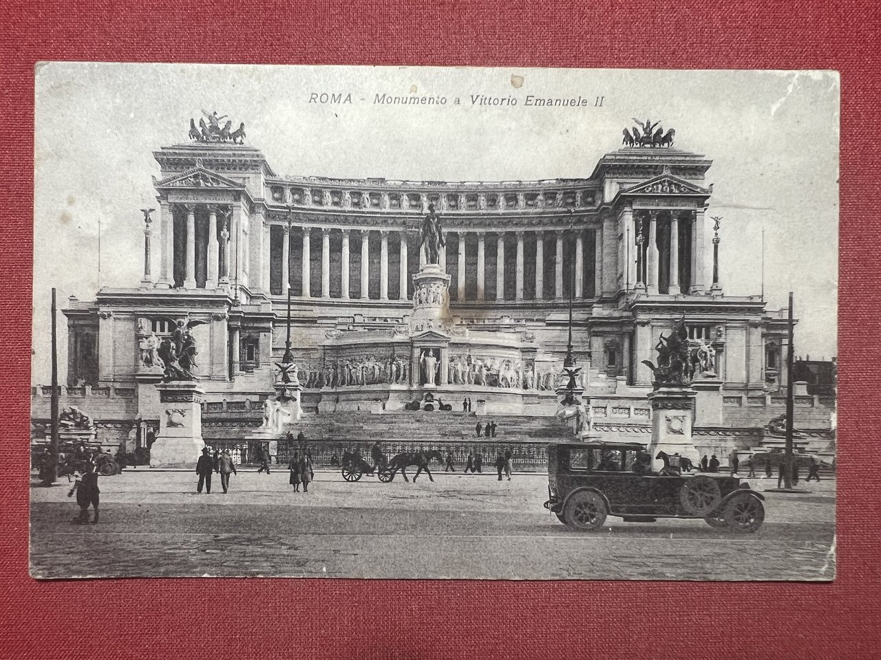 Cartolina - Roma - Monumento a Vittorio Emanuele II - …