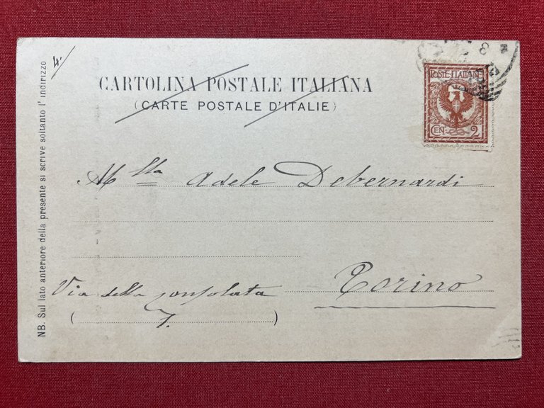 Cartolina - Roma - Palatino - Avanzi dei loggiati di …