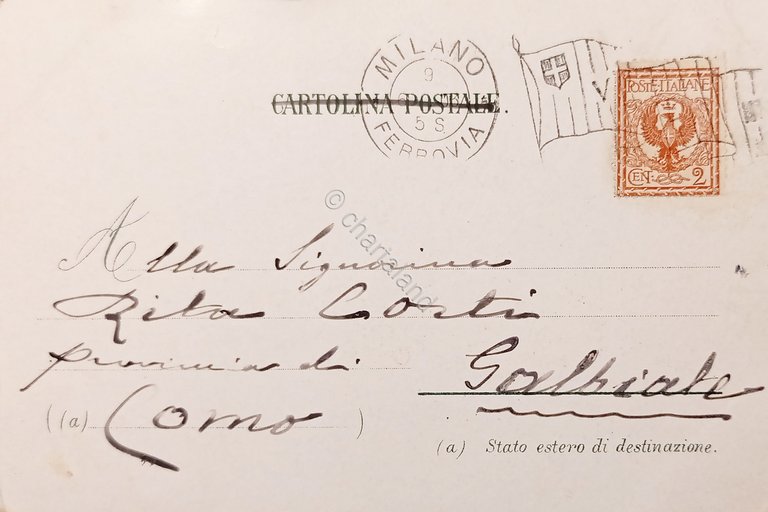 Cartolina - Roma - Palazzo Barberini - 1905 | Immagine Gallery 4