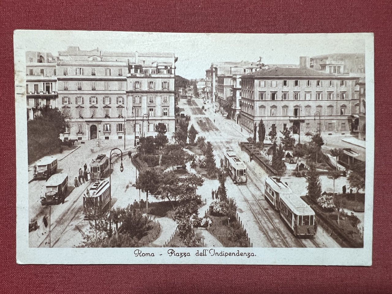 Cartolina - Roma - Piazza dell'Indipendenza - 1932