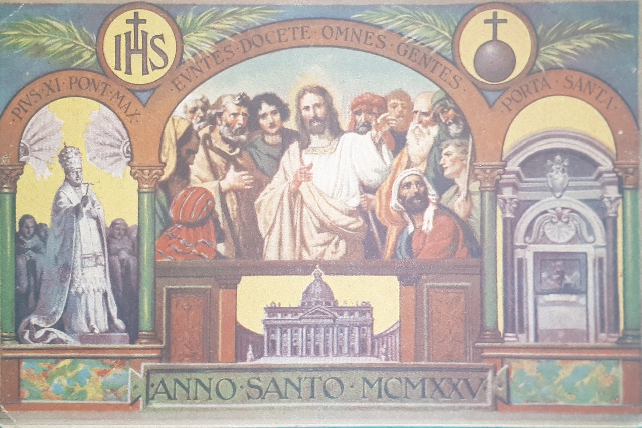 Cartolina - Roma - Ricordo Anno Santo - Basilica di …