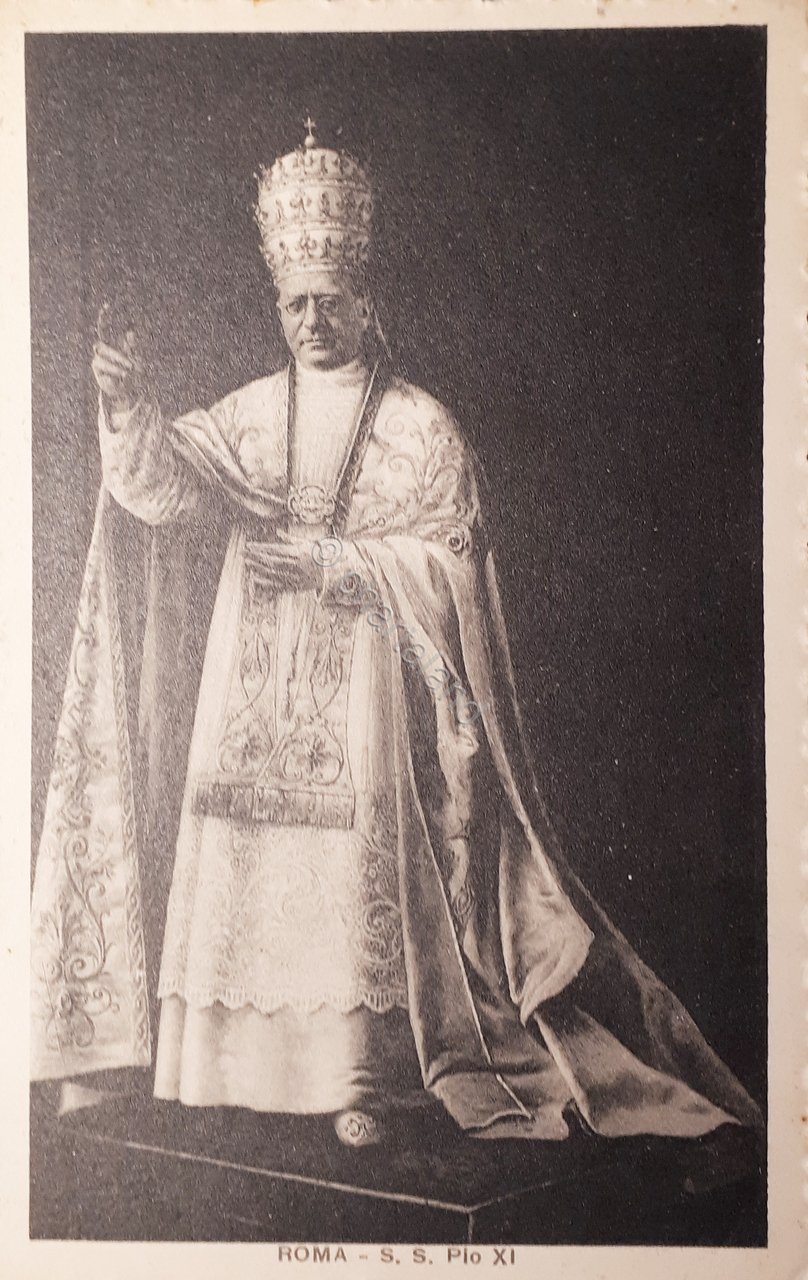 Cartolina - Roma - S. S. Pio XI - 1930 …