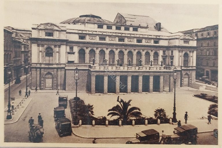 Cartolina - Roma - Teatro Reale dell'Opera - 1930 ca.