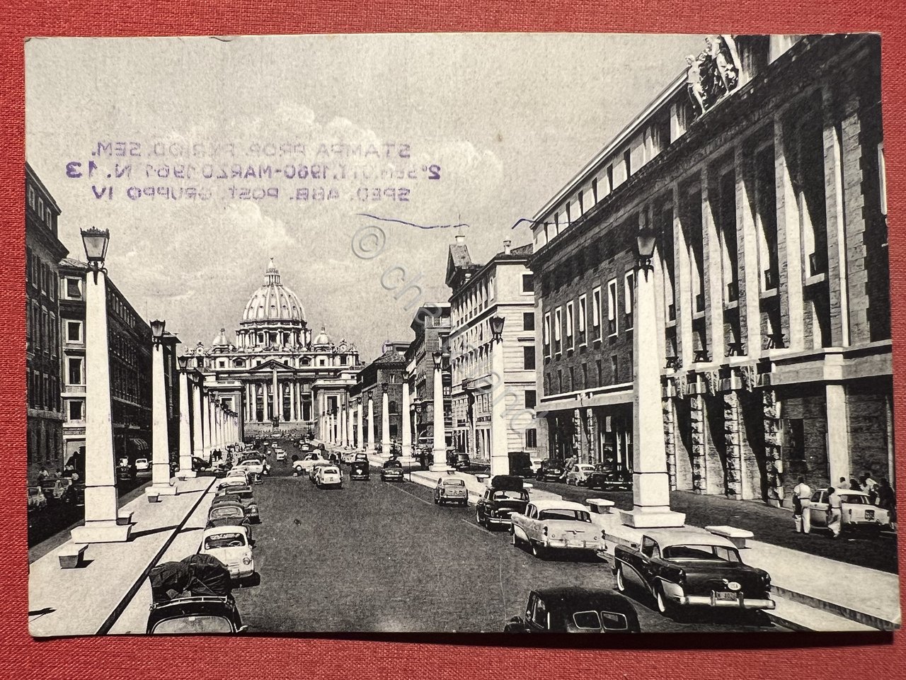 Cartolina - Roma - Via della Conciliazione e Basilica di …