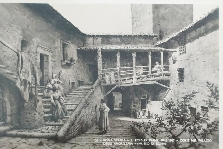 Cartolina - Roma Sparita - E. Roesler Franz - Palazzo …