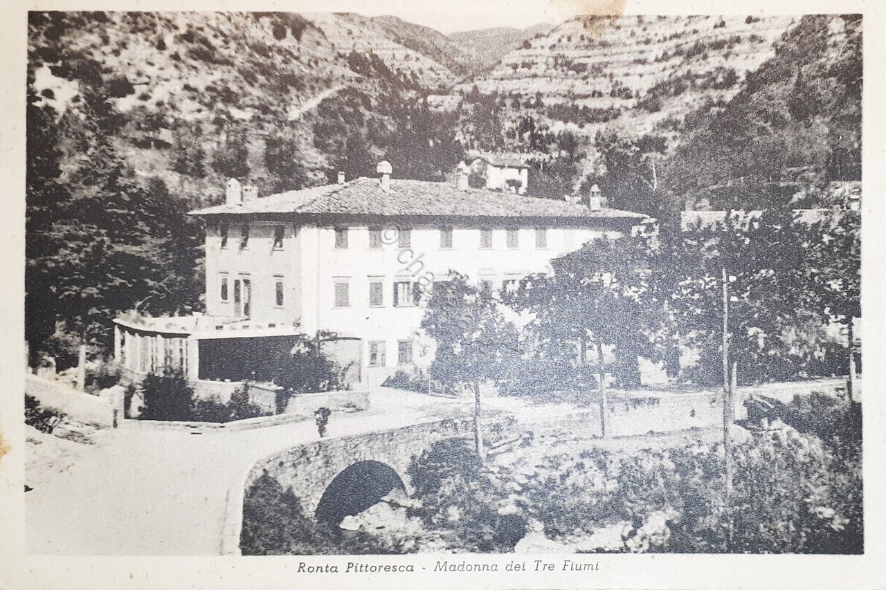 Cartolina - Ronta Pittoresca - Madonna dei Tre Fiumi - …