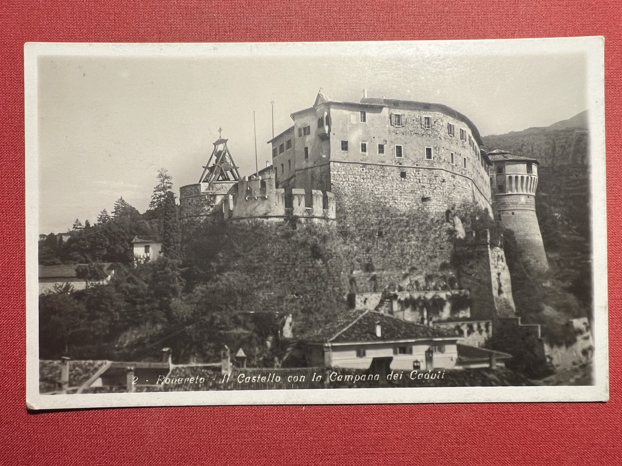 Cartolina - Rovereto - Il Castello con la Campana dei …