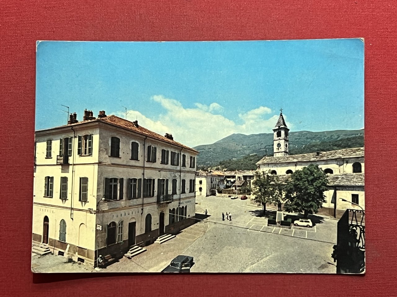 Cartolina - Rueglio Canavese - Piazza Comunale - 1975 | Immagine principale