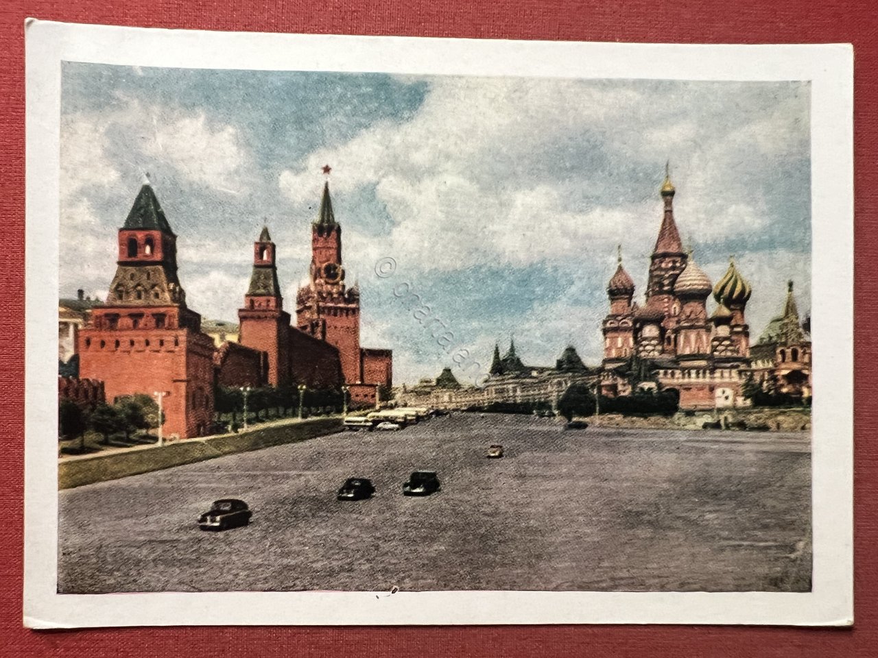 Cartolina - Russia - Mosca - Cremlino di Mosca - …