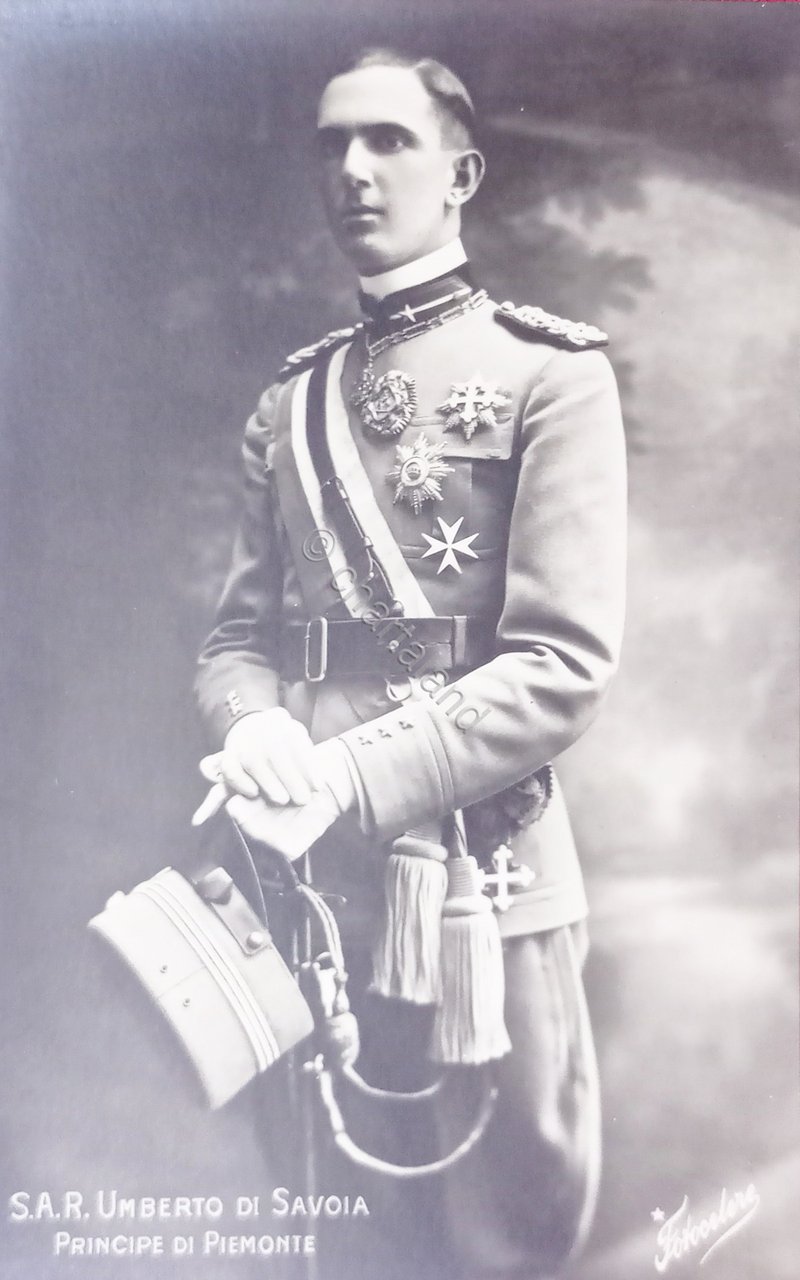 Cartolina - S. A. R. Umberto di Savoia - Principe …