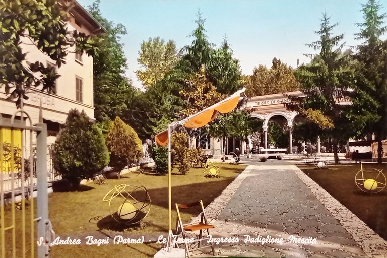 Cartolina - S. Andrea Bagni ( Parma ) - Le …