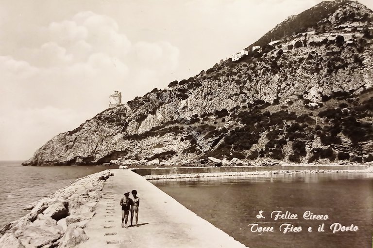 Cartolina - S. Felice Circeo ( Latina ) - Torre …