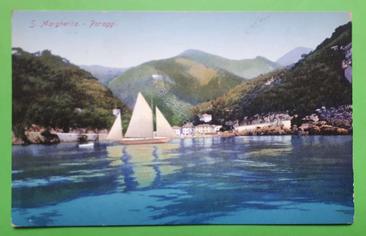 Cartolina - S. Margherita - Paraggi - 1910 ca.