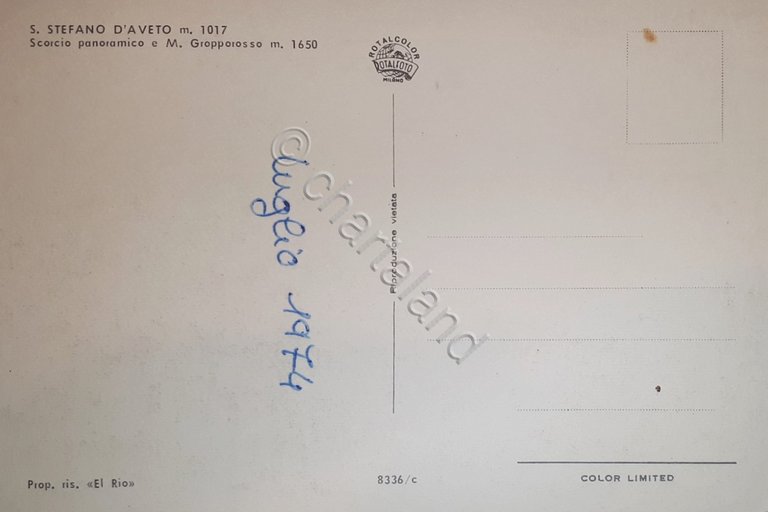 Cartolina - S. Stefano d'Aveto - Scorcio panoramico e M. …