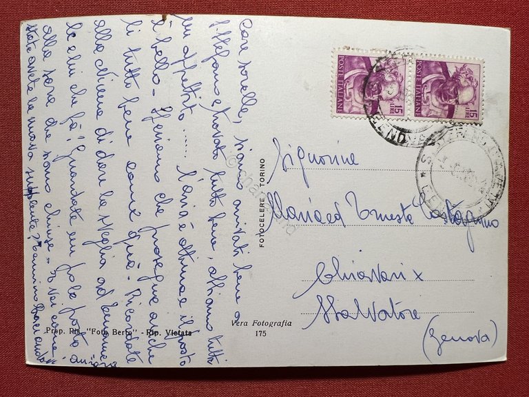 Cartolina - S. Stefano d'Aveto - Stazione Climatica - 1962