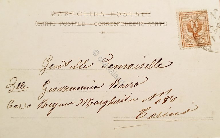 Cartolina - Saint Vincent ( Valle d'Aosta ) - Hotel …