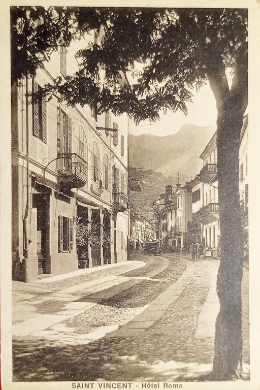 Cartolina - Saint Vincent ( Valle d'Aosta ) - Hotel …