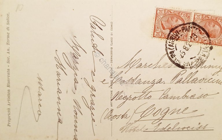 Cartolina - Salice Terme - Nazzano ( Pavia ) - …