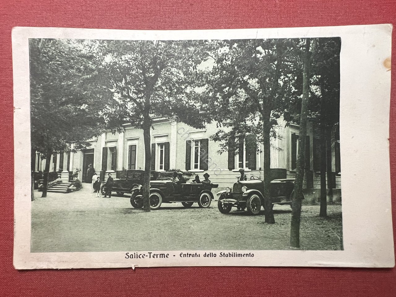 Cartolina - Salice Terme ( Pavia ) - Entrata dello … | Immagine principale