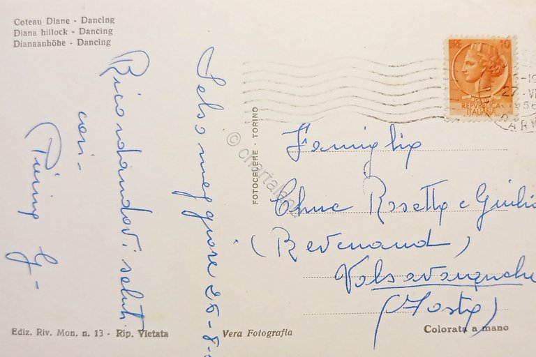 Cartolina - Salsomaggiore ( Parma ) - Poggio Diana Dancing …