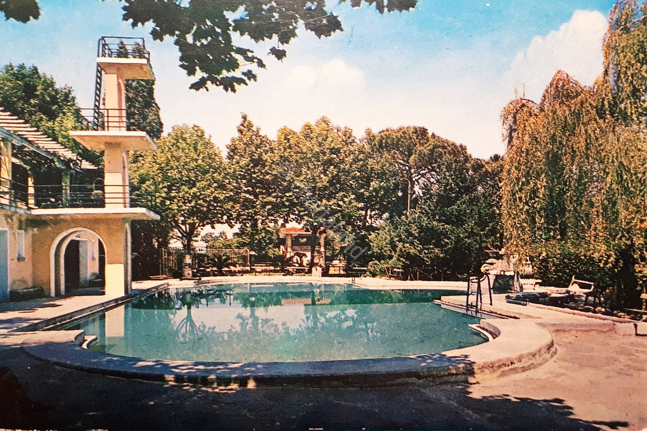 Cartolina - Salsomaggiore Terme - Poggio Diana - Piscina - …