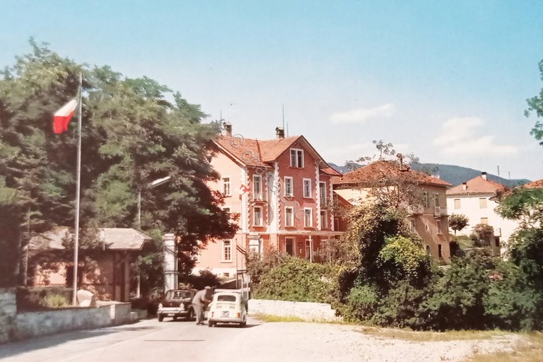 Cartolina - Saltrio - Confine Italo-Svizzero - 1971