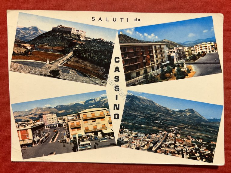 Cartolina - Saluti da Cassino ( Frosinone ) - Vedute …