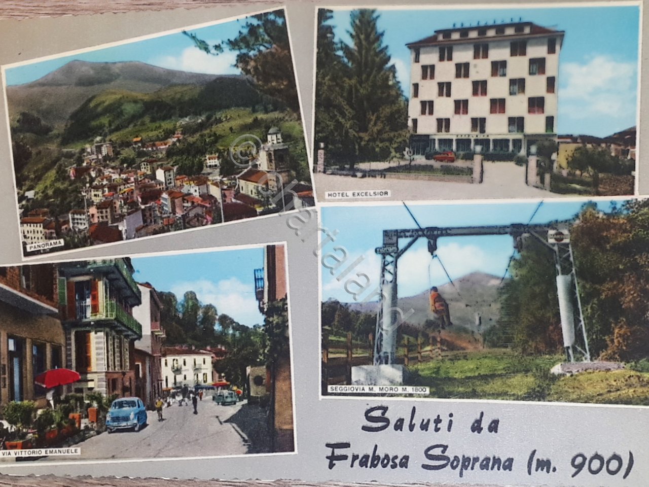 Cartolina - Saluti da Frabosa Soprana - 1971