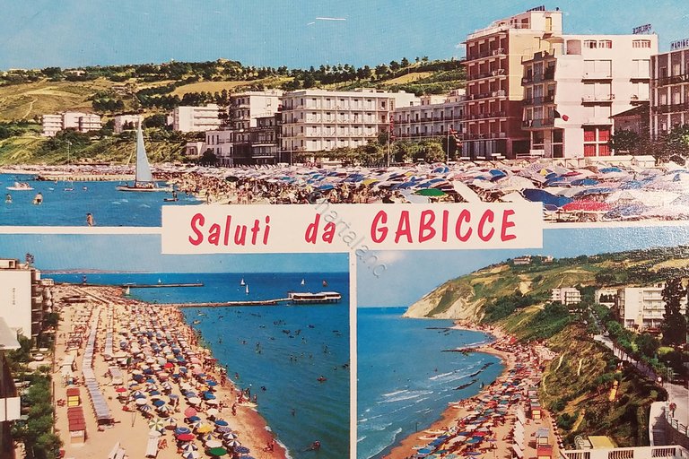 Cartolina - Saluti da Gabicce - 1967
