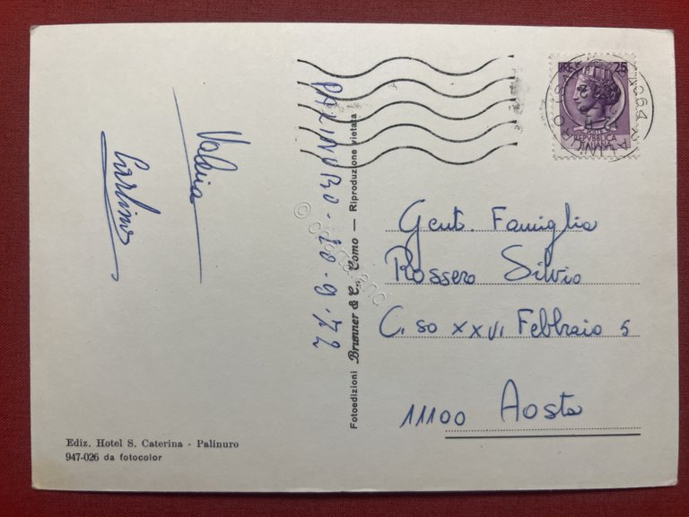 Cartolina - Saluti da Palinuro ( Salerno ) - Vedute …