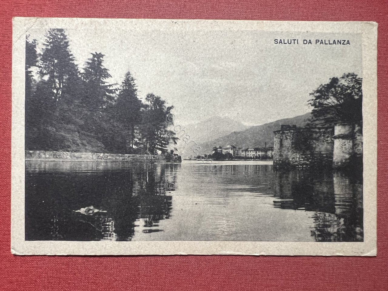 Cartolina - Saluti da Pallanza - Panorama - 1922