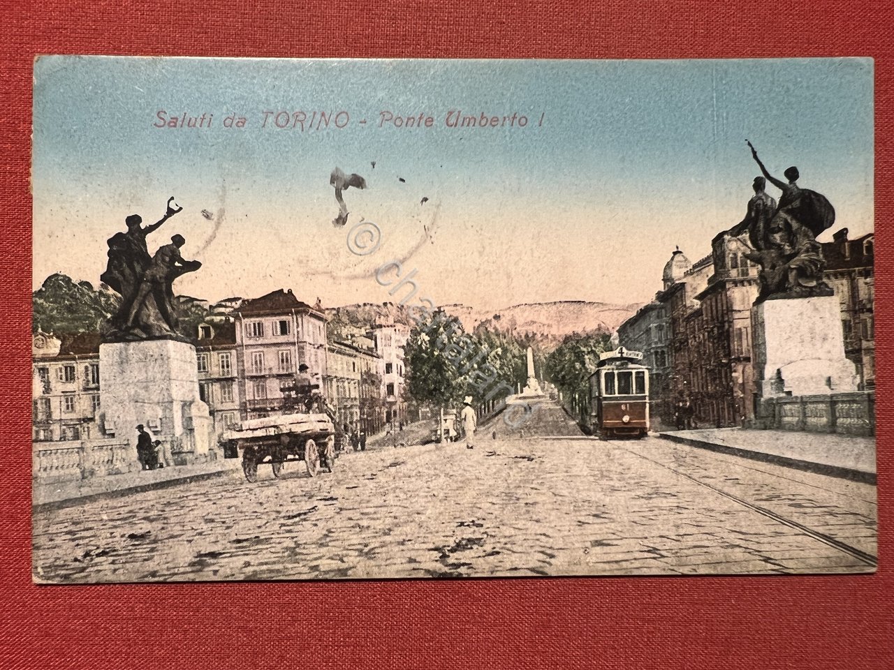 Cartolina - Saluti da Torino - Ponte Umberto I - … | Immagine principale
