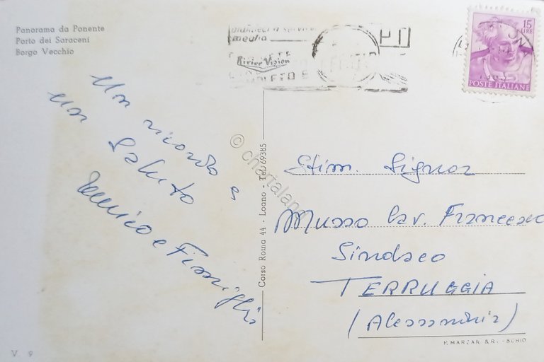 Cartolina - Saluti da Varigotti - Vedute diverse - 1968