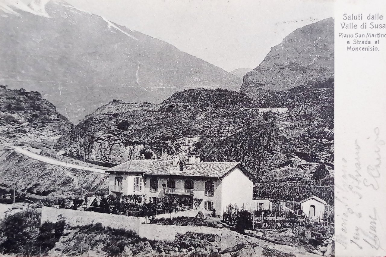 Cartolina - Saluti dalle Valle di Susa - Piano San …