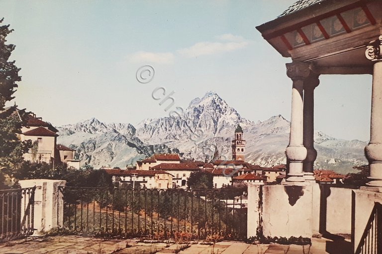 Cartolina - Saluzzo - Borgo antico - 1970